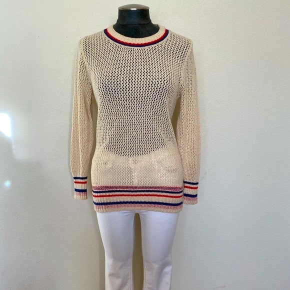 Isabel Marant Open Crochet Knit Chenille Long Sweater - Picture 10 of 16